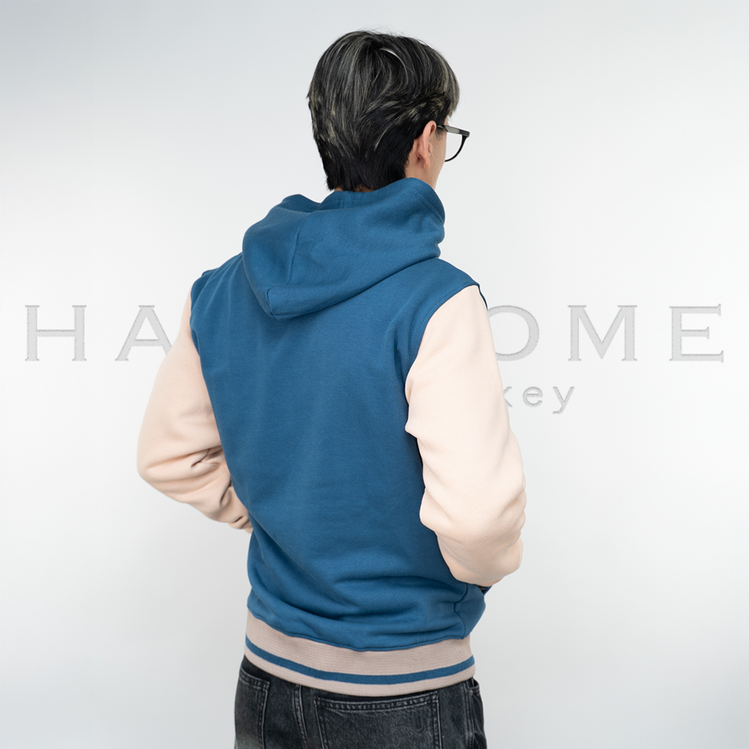 Sweat-shirt zippé imprimé